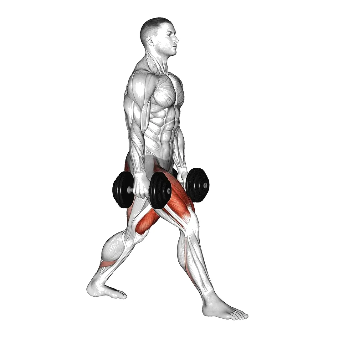 dumbbell-split-squat